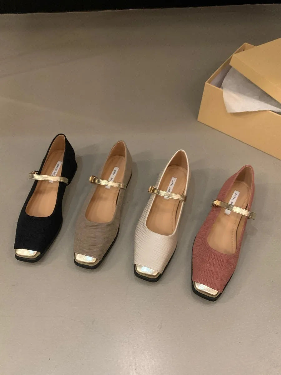 Heel French Classic Style Mary Jane Shoes - Bellarte Enchanté Heel French Classic Style Mary Jane Shoes